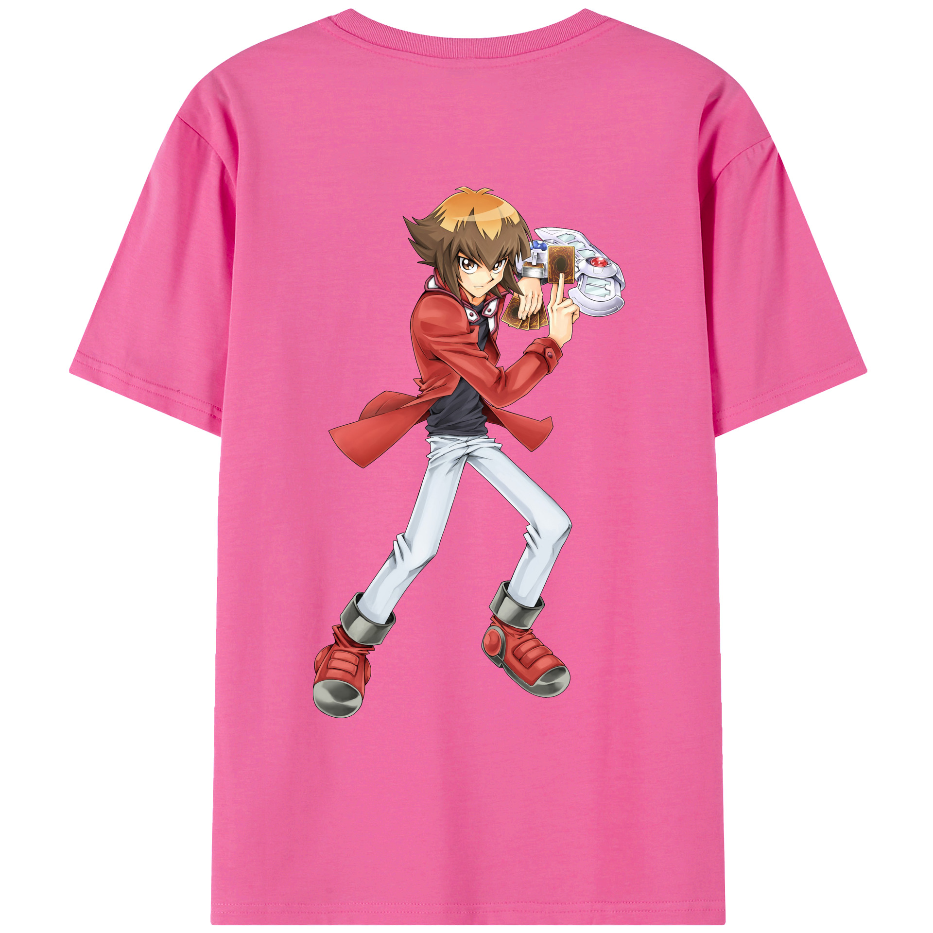 （画像用） 遊☆戯☆王 Yu-Gi-Oh! レディース半袖Tシャツ(バックプリント)
